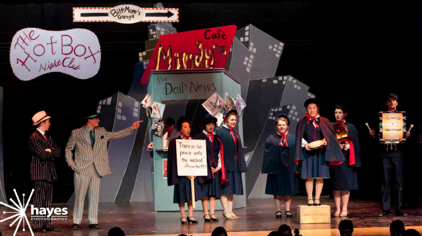 musical, Webster Schroeder High School, Guys & Dolls, Hayes Photography