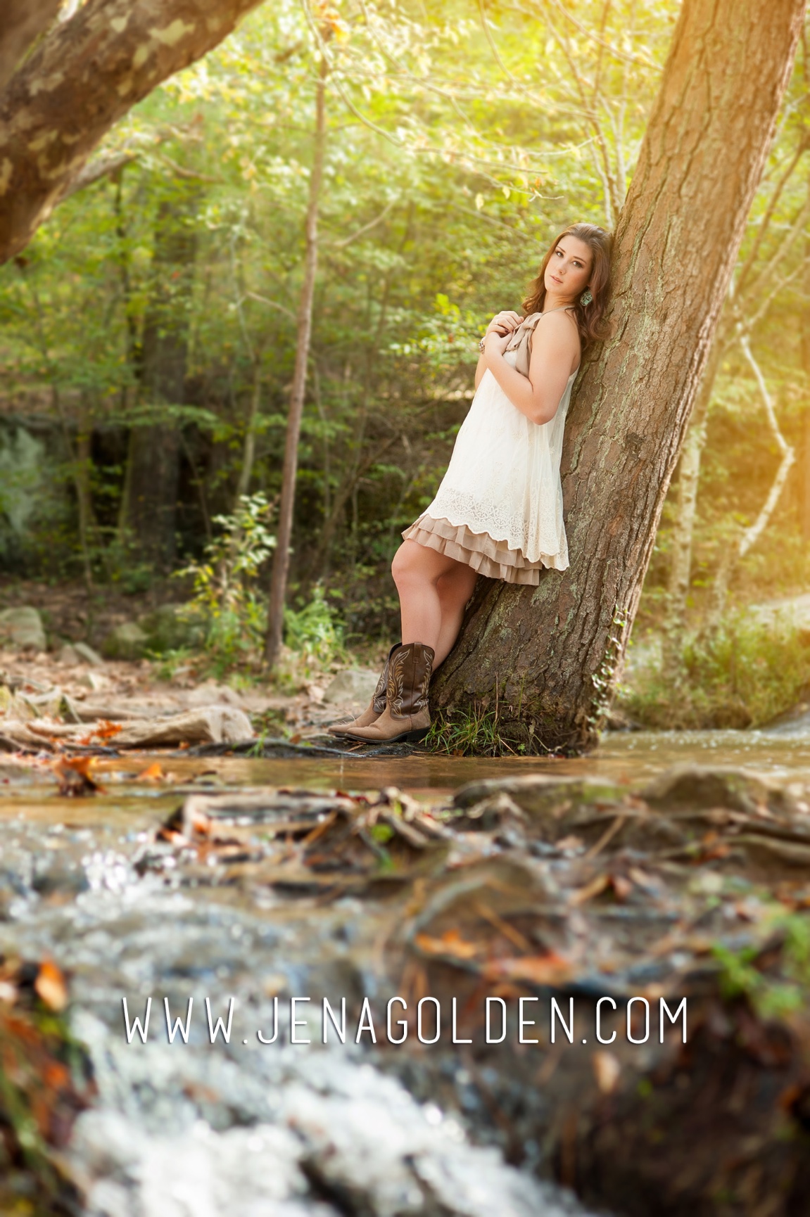 Jena Golden Seniors, Alpharetta Photographer