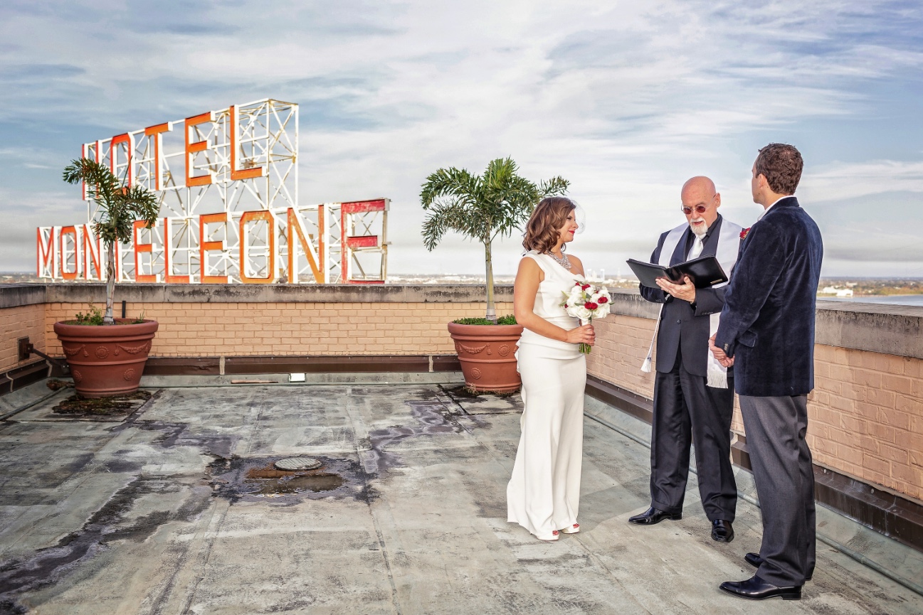 Hotel Monteleone Rooftop Wedding