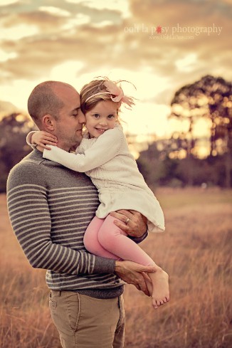 Valentine's Day Daddy and Daughter, Spring Texas