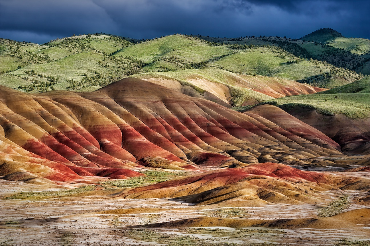 Painted Hills, Oregon - 170428-23