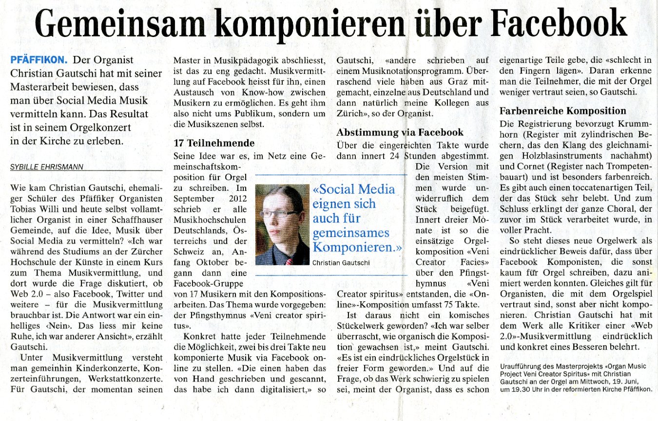 Zürcher Oberländer 18. Juni 2013