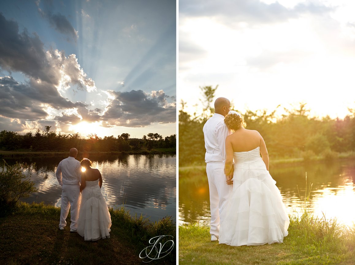 Settle Hill Tree Farm Wedding ,Albany Wedding Photographer, Michele and Sean, sunset photo, sunset portrait, bride and groom sunset