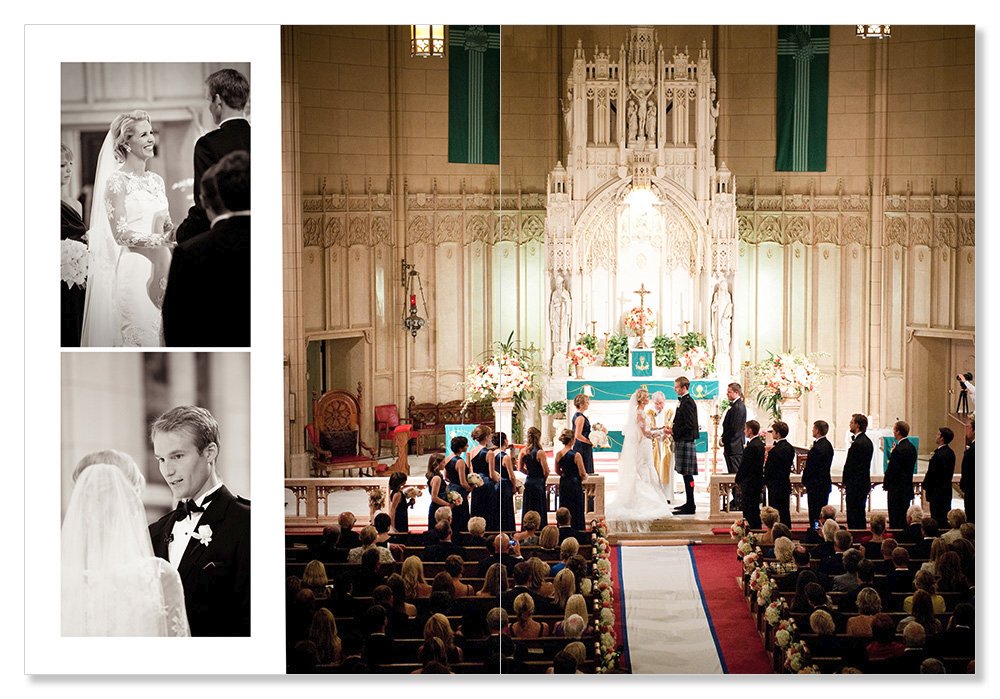 Taking Vows at the alter