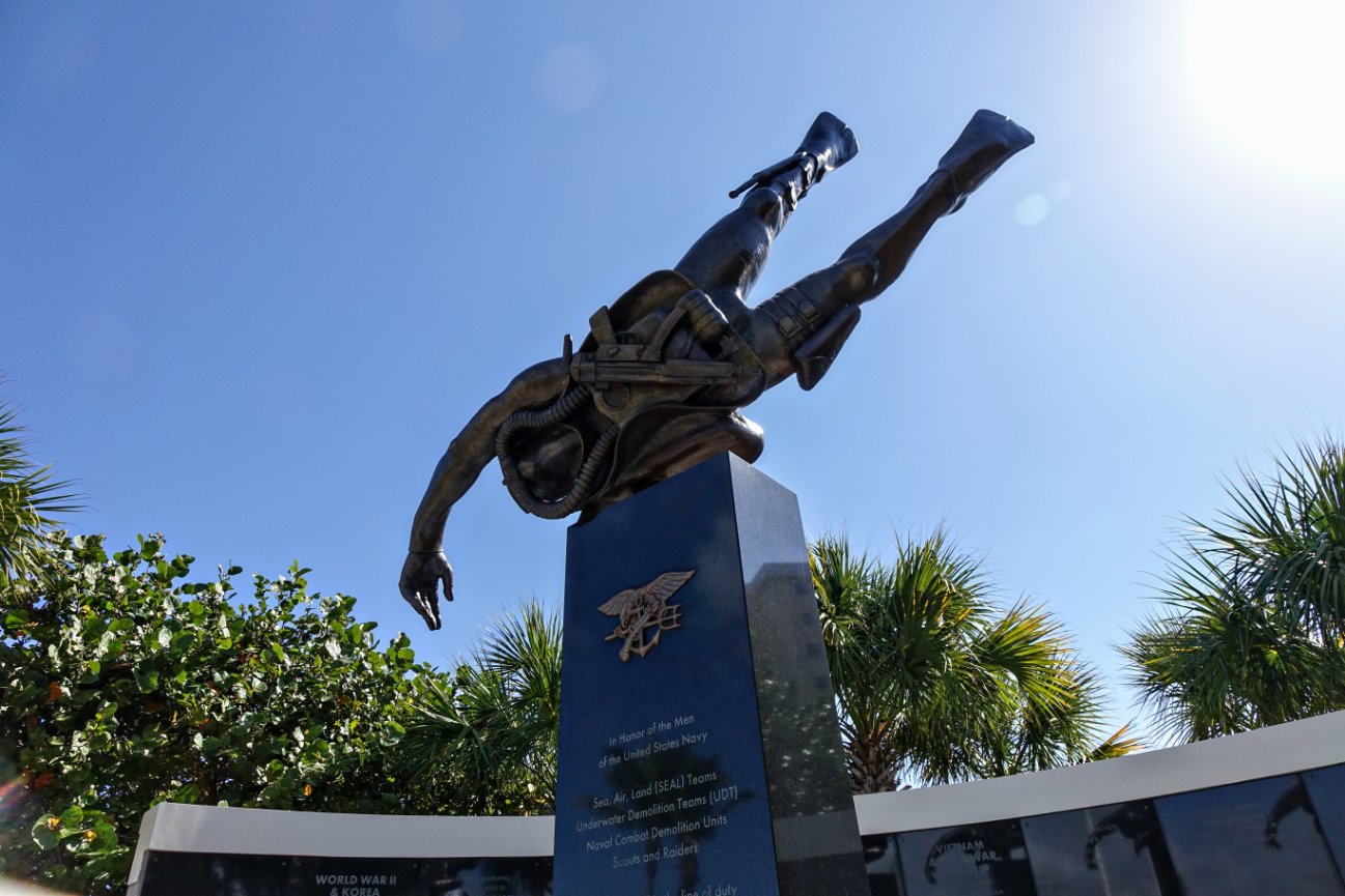 NAVY SEAL MEMORIAL Real Stone Monuments