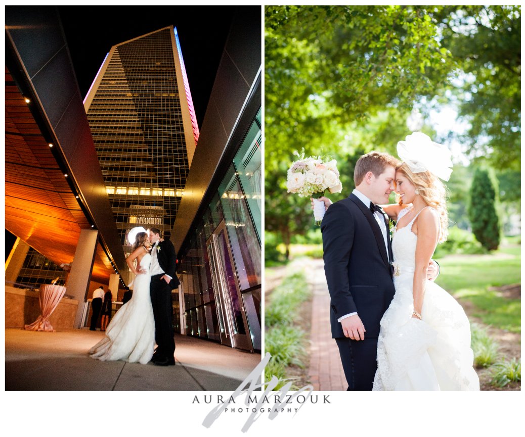 Jessica and Chad's stunning Mint Museum wedding in Charlotte, NC. © Aura Marzouk Photography, Greensboro Wedding Photographer