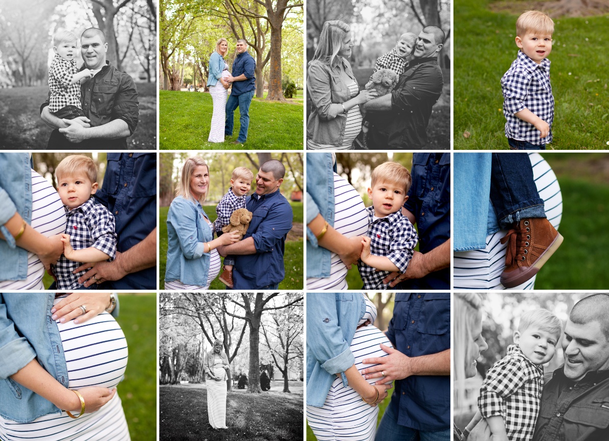 The Schauermann Family {Sonoma Pregnancy Announcement Photographer}