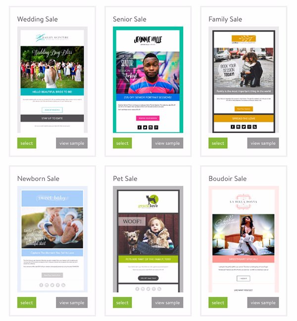 4 New Website Templates to Showcase Your Photography