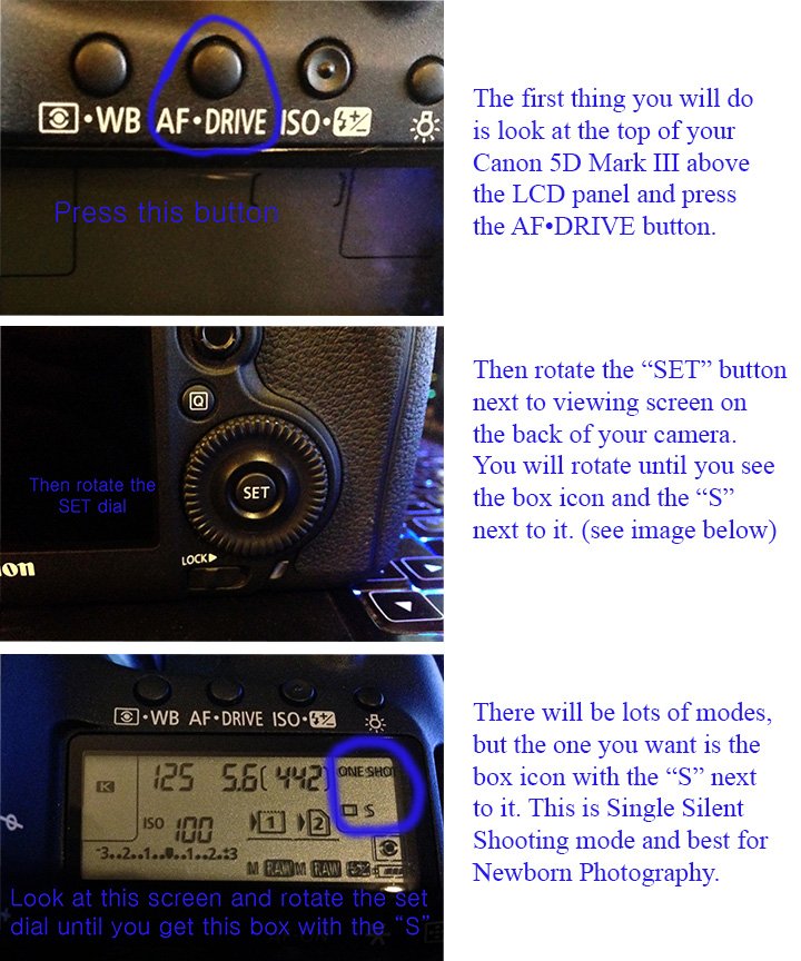 Silent Shooting Mode Canon 5dm3