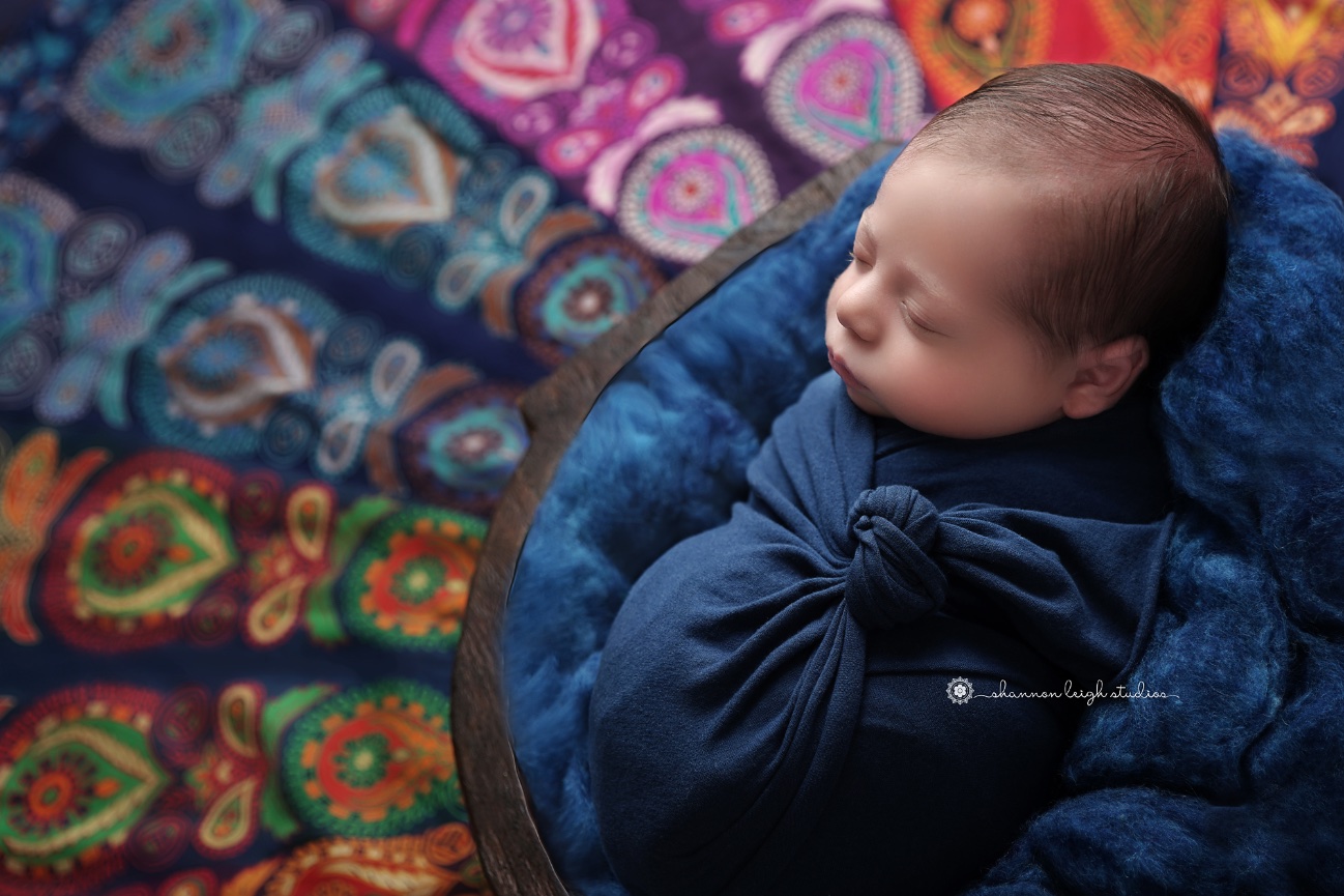Handsome Harvey - Johns Creek Newborn Baby Photographer 