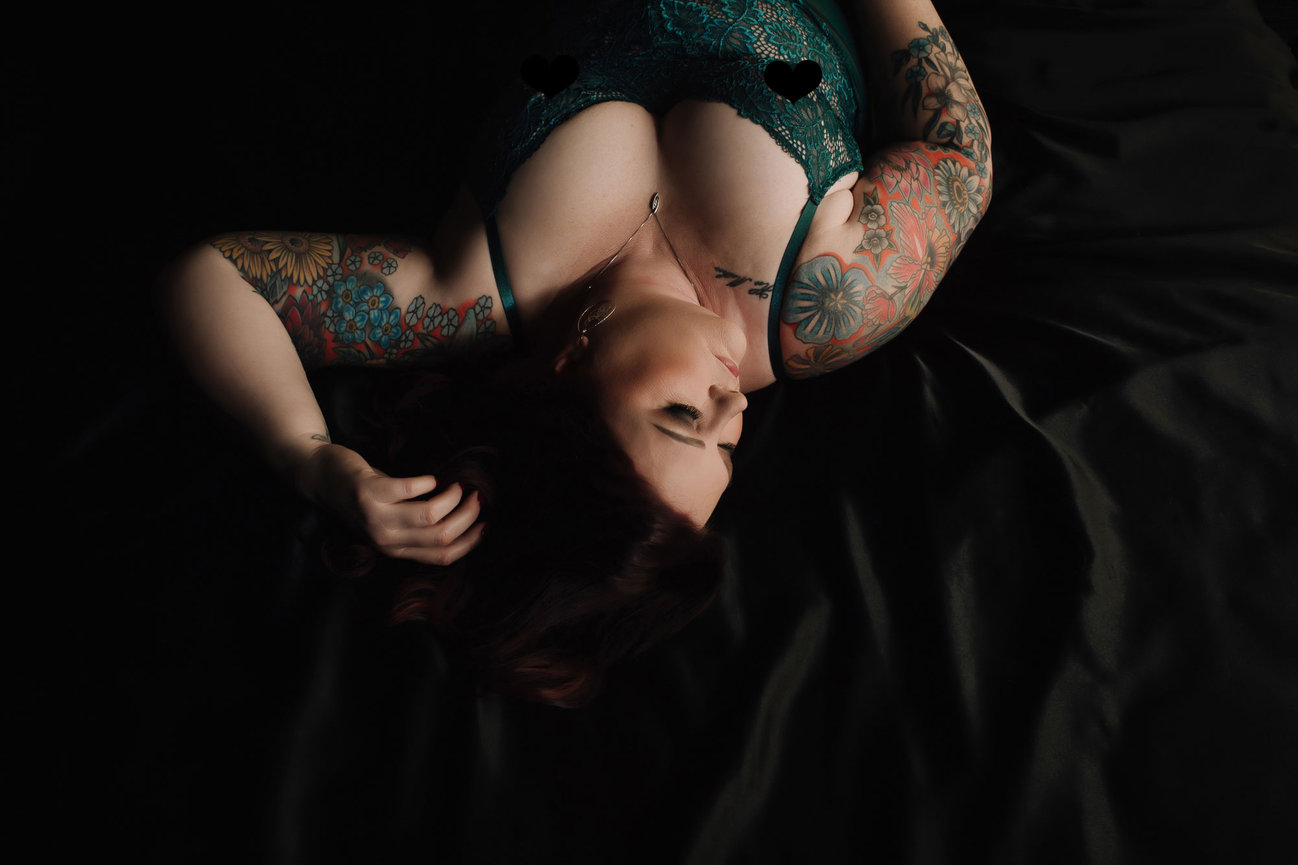 Mr. & Mrs. L's Couples Boudoir Session