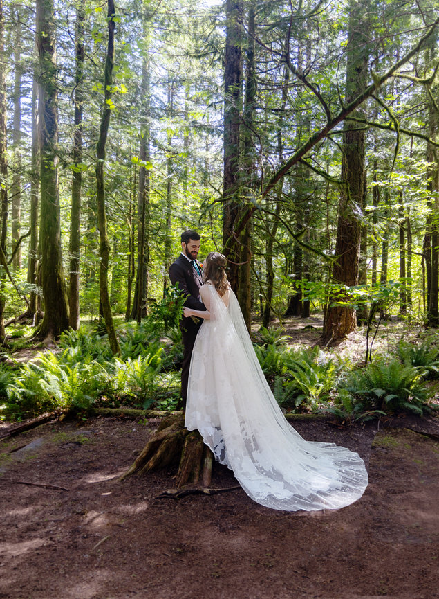 A Wilderness Cathedral: Rachel and Avery's Romantic, Wooded Wedding at Camp Angelos