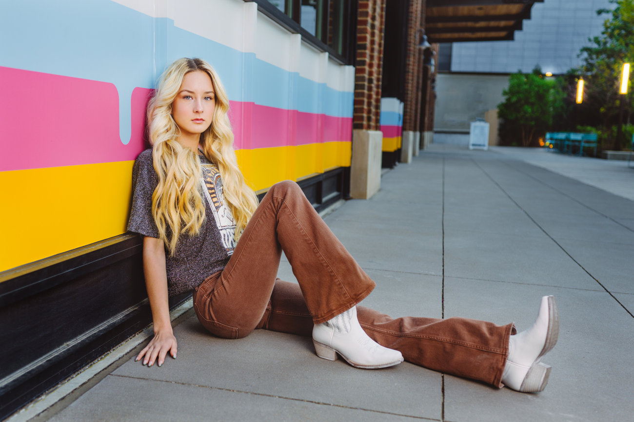 The Iconic Athlete Senior Picture Session- Downtown Nashville