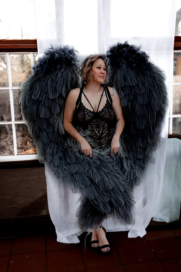 Embracing the Glow: A Maternity Boudoir Session in Arlington, TX