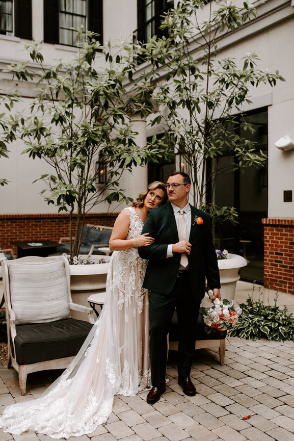 A Refined Fall Wedding at Diamond Creek and Scarritt Bennett Chapel