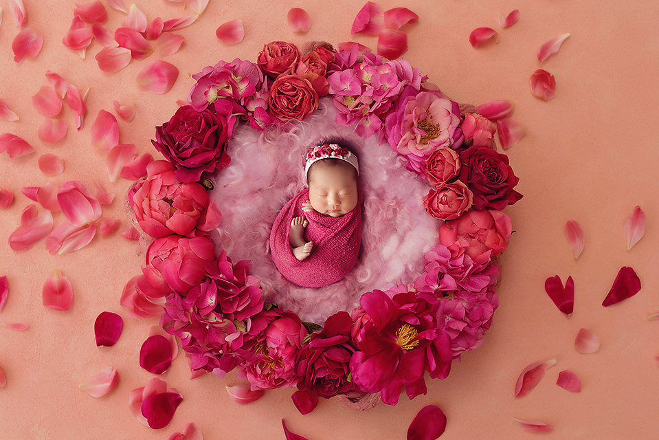 Newborn Photography in Naples, Florida by Maxine Evans
