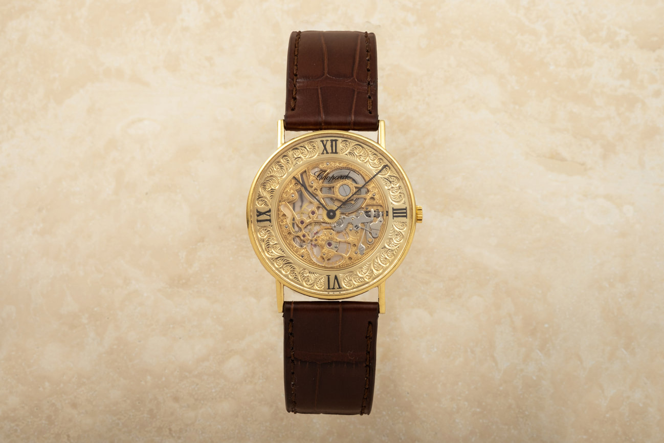 Chopard Skeleton 16/1032/6 B&P 1981