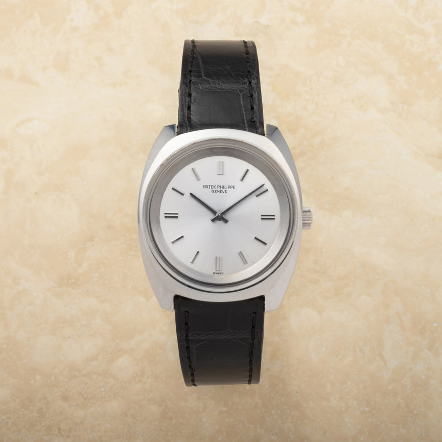 Patek Philippe 3579/1A SS Silver B&P 1976