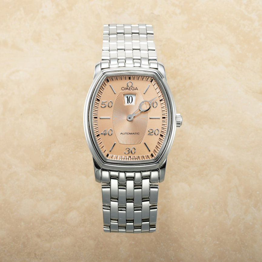 Omega De Ville 4553.61 Jump Hour Salmon 2001