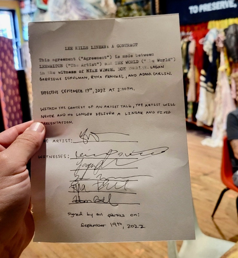 Labanotation: Scores of Not Knowing Labanotation