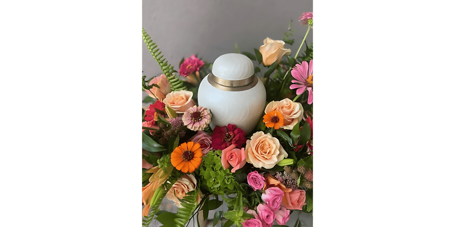 Spring Garden Urn Tribute