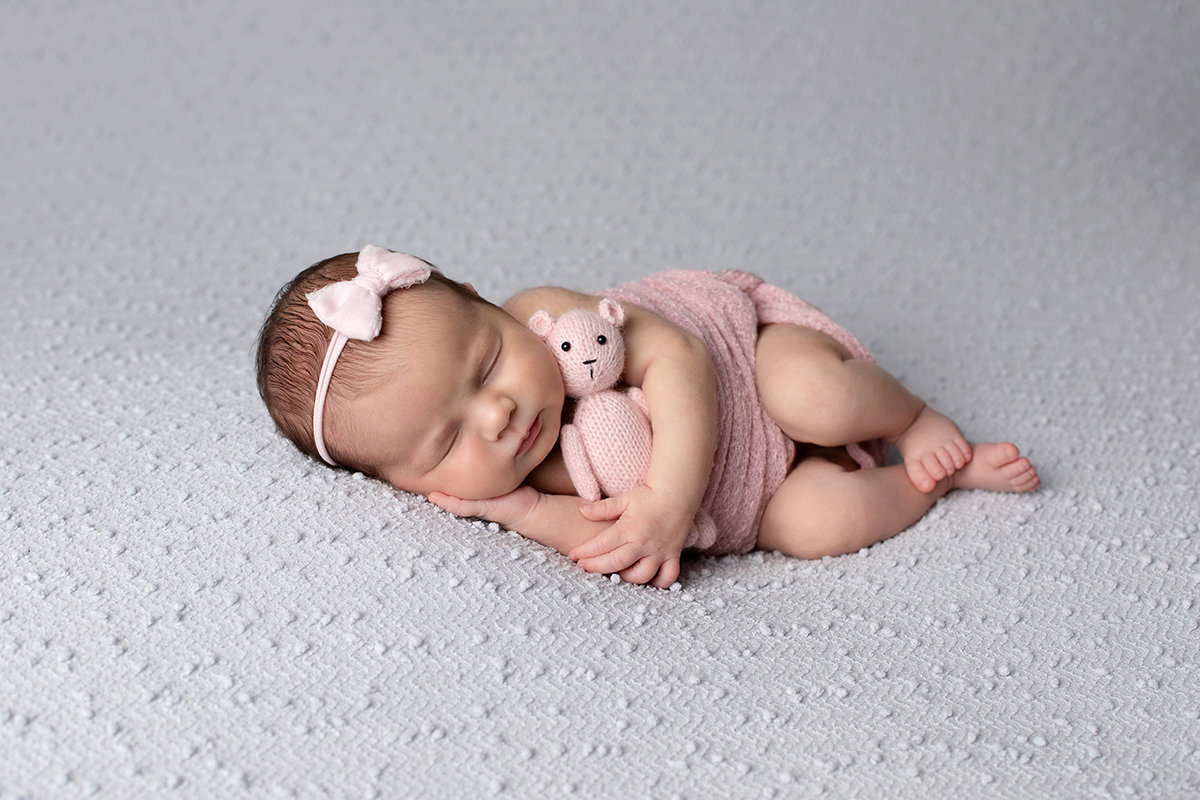 Azealia's Newborn Portrait Session - Studio Photography