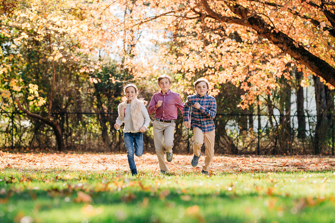 Chris's Fall Family Session in Weston