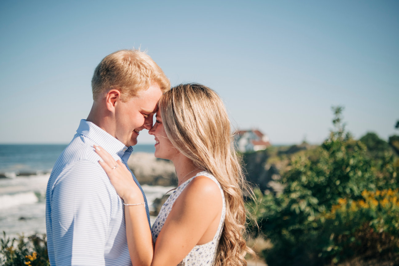Ashley & Mason's Engagement Proposal at Portland Head Light