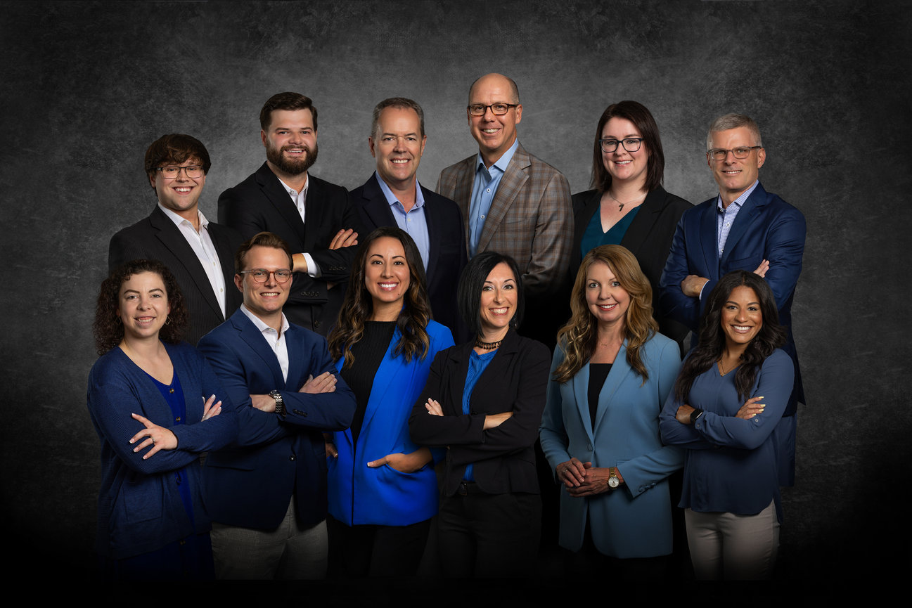 Unique way of creating team photos