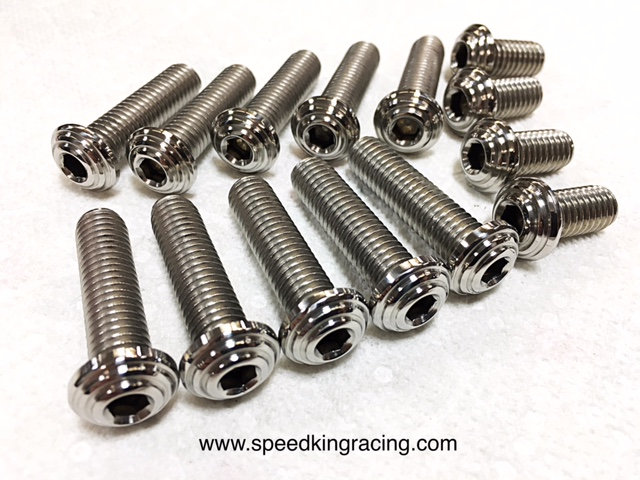 SPEEDKING CUSTOM MACHINED STAINLESS BOLTS