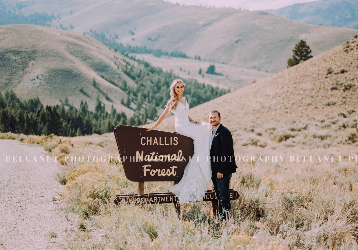 Colton Stephanie Sweet Water Hollow Wedding Idaho