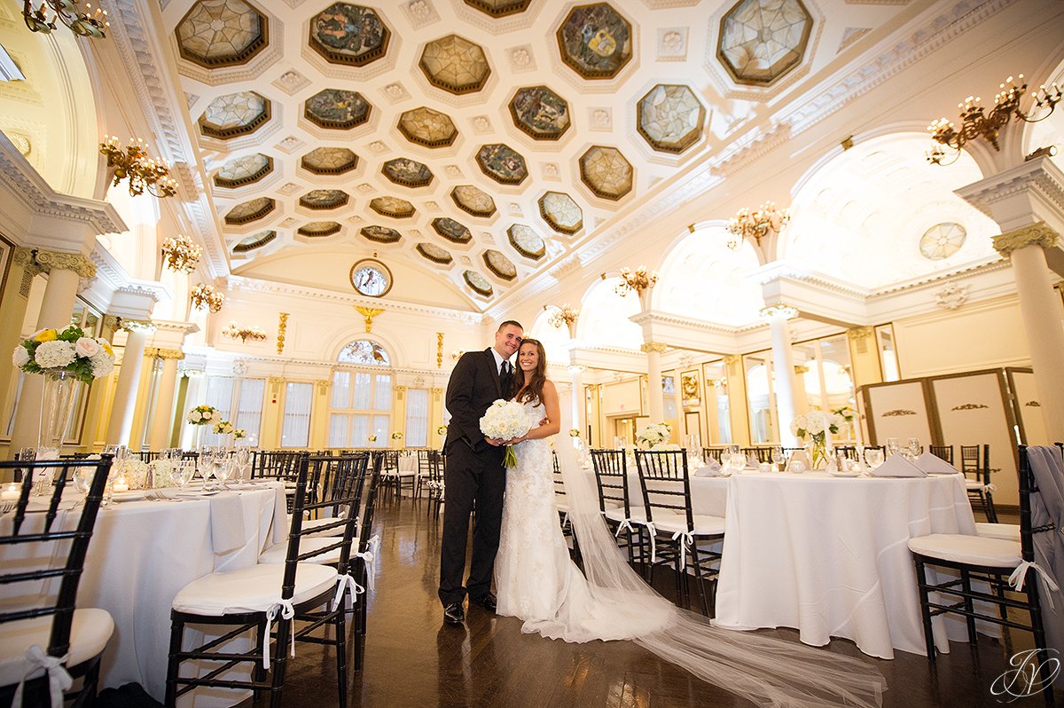 bride and groom canfield casino ballroom