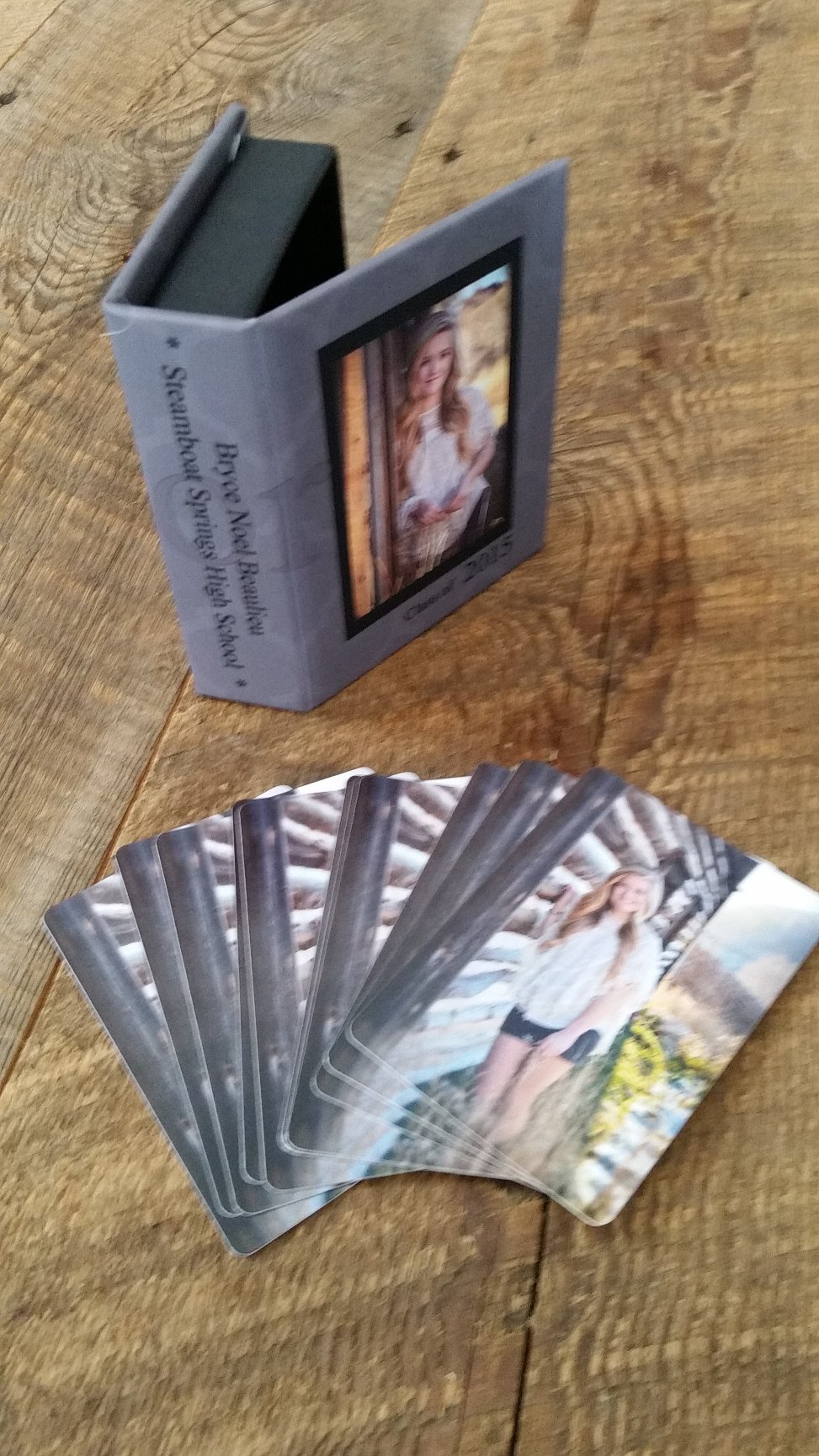 Senior Photography Wallet Box holds 50 wallets Beau Bella Photography
