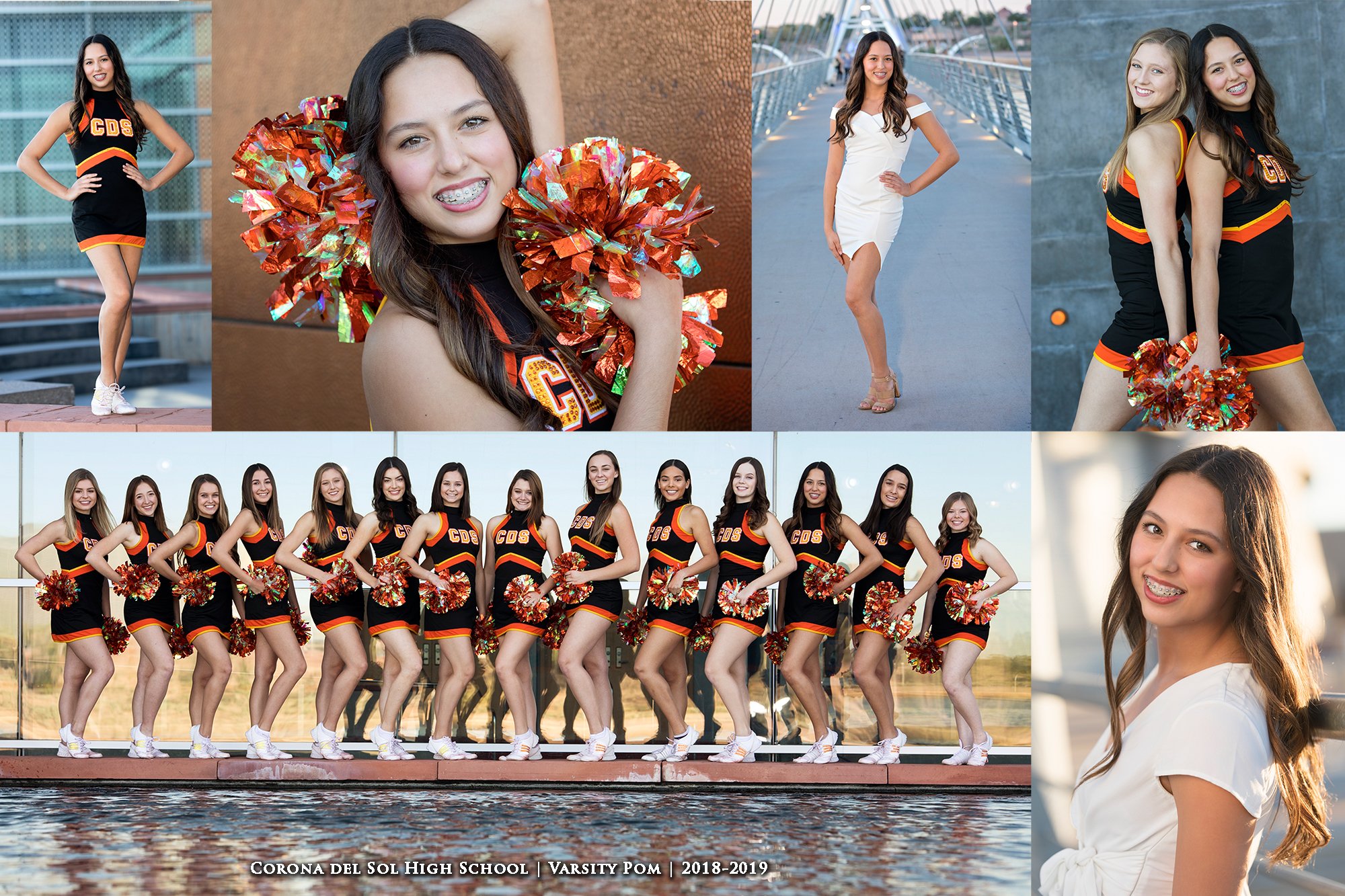 Corona Del Sol High School Pom Line Captured Moments by Rita & Co.