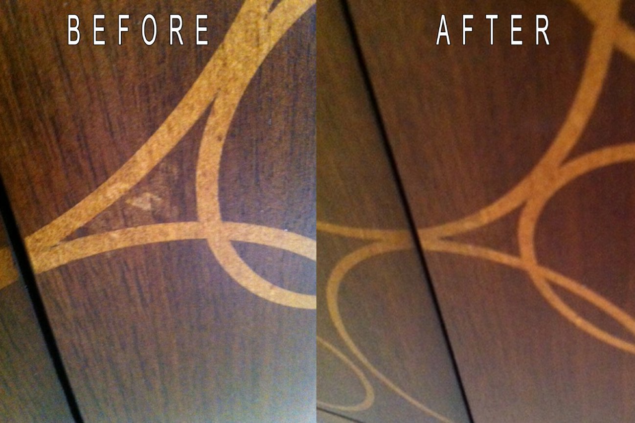 Furniture Repair - Before and After Pictures