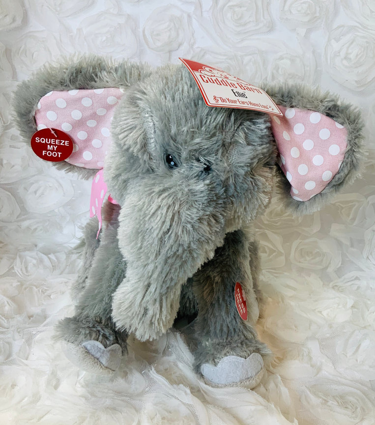 Cuddle barn ellie the hot sale elephant