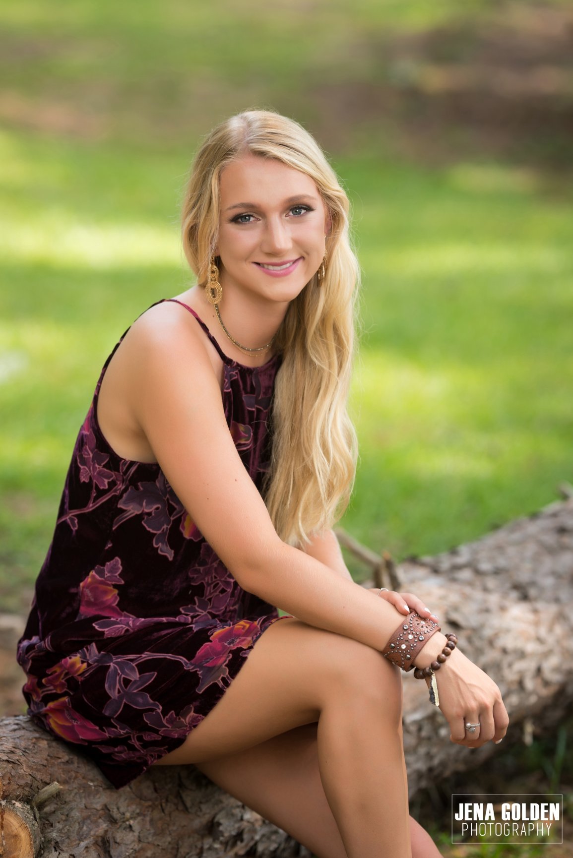 Cami, Senior Portraits Forsyth County GA, Jena Golden Photography, Pope ...