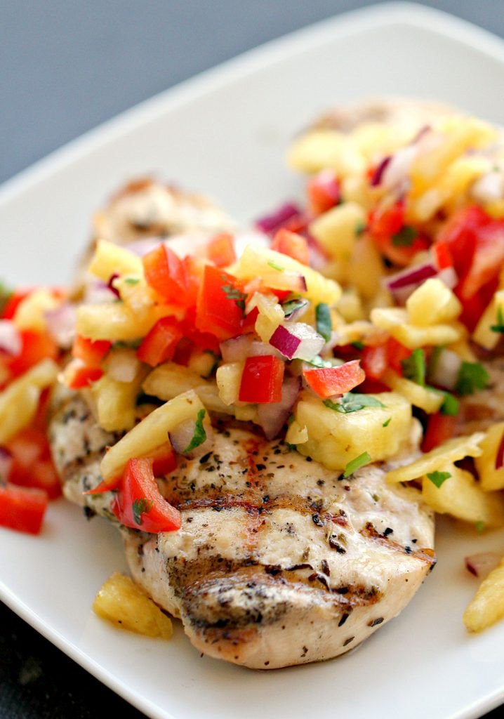 Pineapple Mango Salsa Chicken, Saturday May 2nd Schindler's Desserts