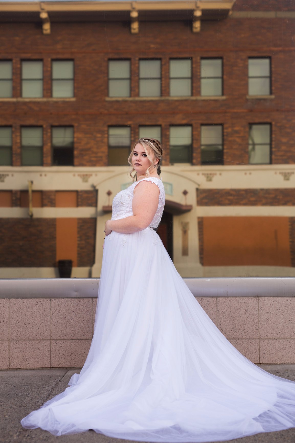 Downtown Elko Bridal Session