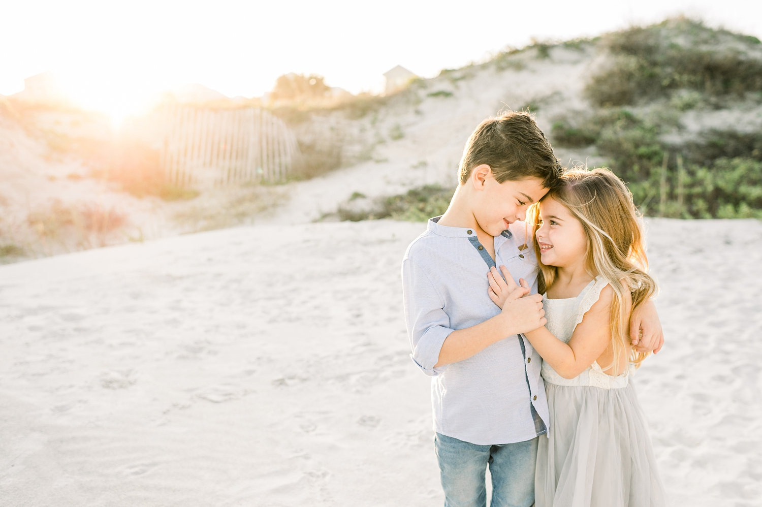 sibling coastal session, Saint Augustine Beach, Florida, Rya Duncklee