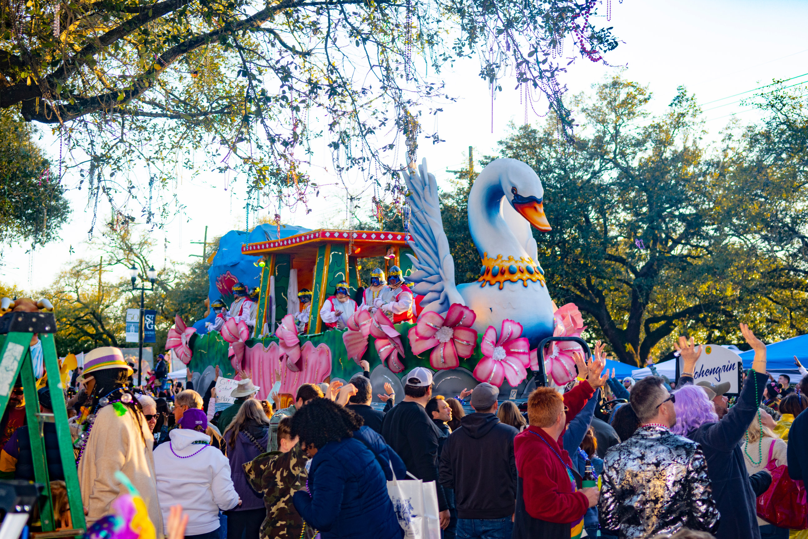 traditional mardi gras floats