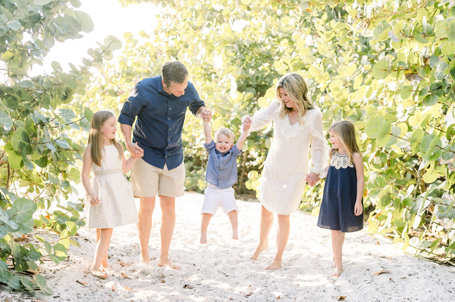 beach family photos, beach family outfits for pictures, Naples, Florida, Rya Duncklee
