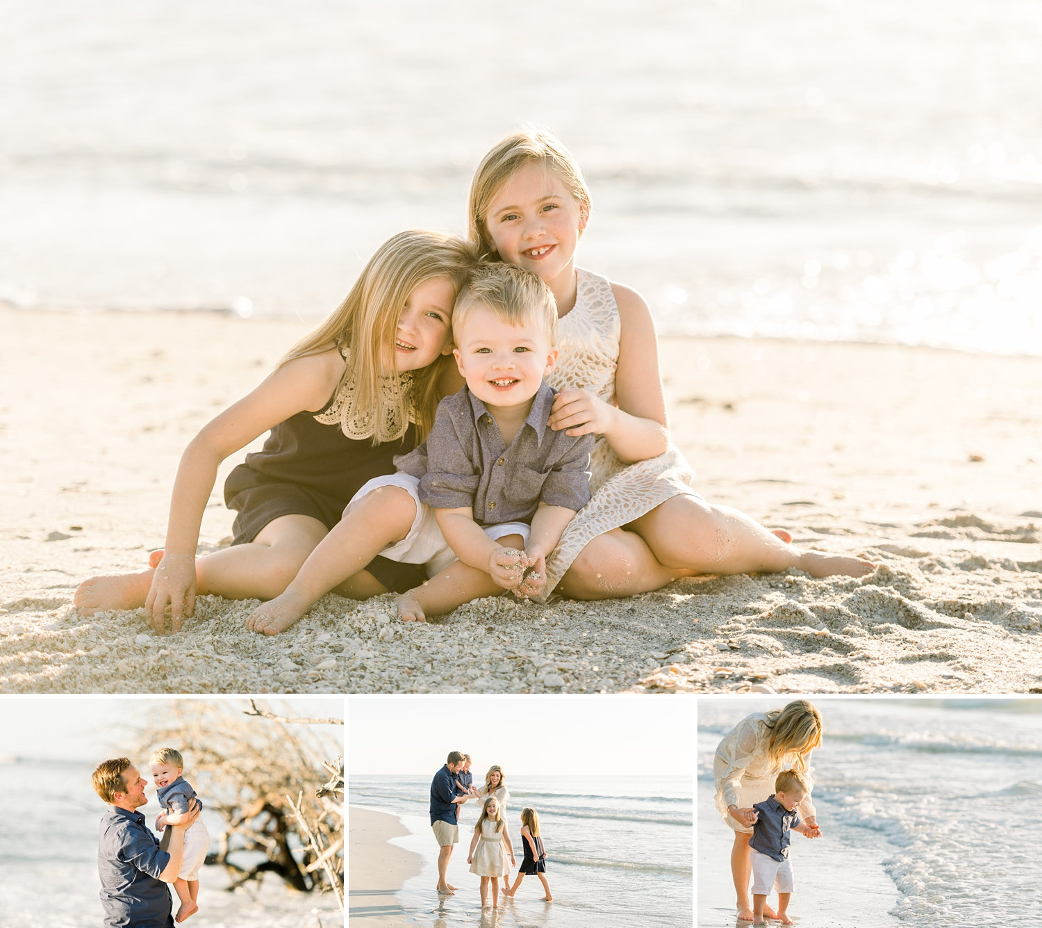 exquisite family beach portraiture, Naples family photographer, Ryaphotos