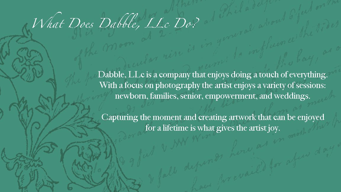 What does Dabble Do? Dabble, LLc