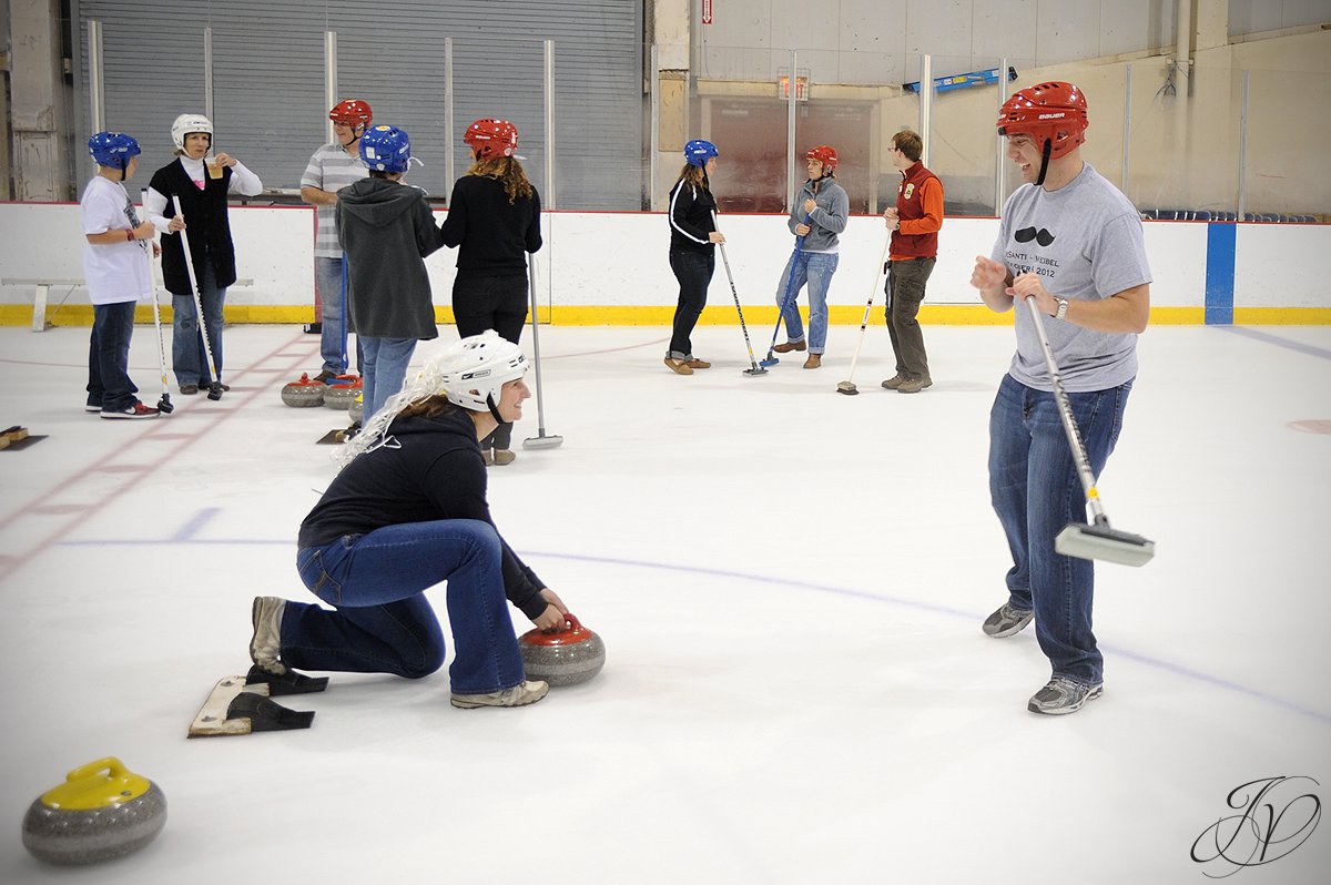 ice rink at olympic center, Lake Placid Wedding Photographer, Lake Placid engagement Photographer, olympic center in lake placid, curling challenge at lake placid olympic center, lake placid Engagement Session