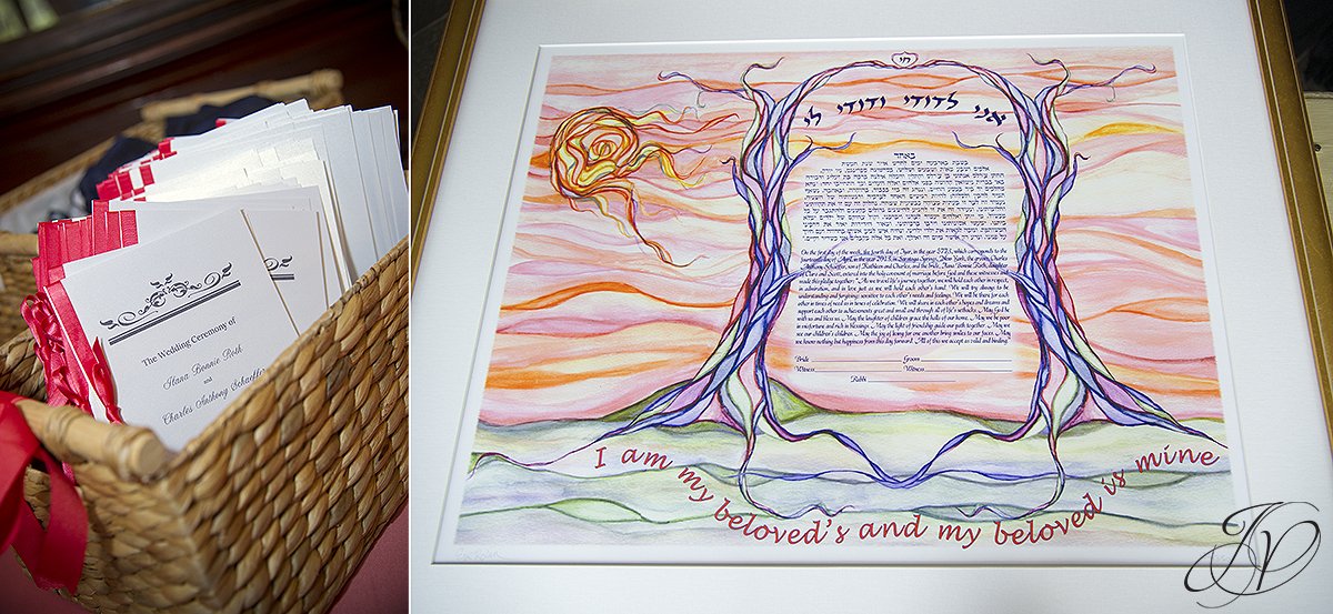 ketubah signing photo, ketubah photo, Saratoga Wedding Photographer, The Canfield Casino wedding