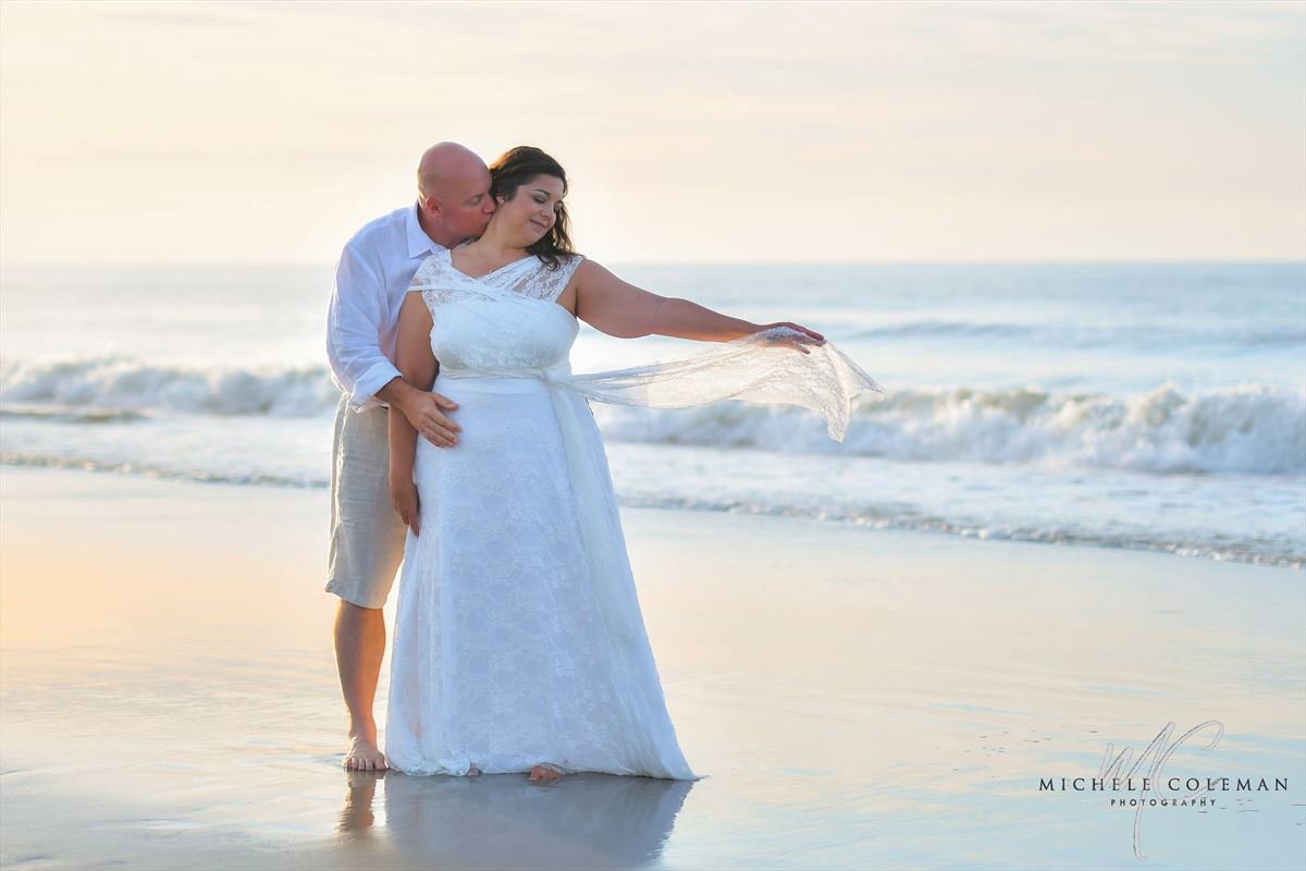 Myrtle Beach Sc Wedding Elopement Ashley And Mark Michele Coleman