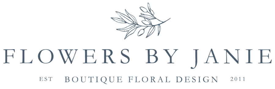 Flowers by Janie Inc. Logo