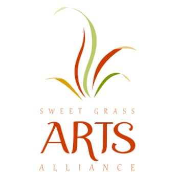 Shirley Layne, Sweet Grass Arts Alliance Logo