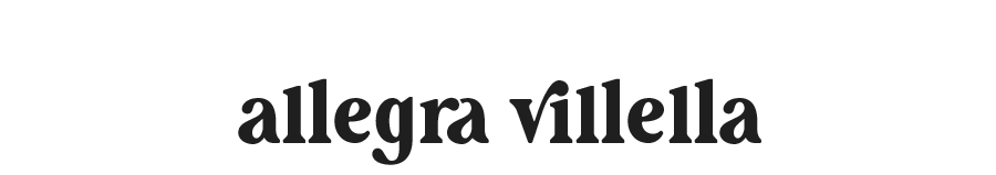 Allegra Villella Logo